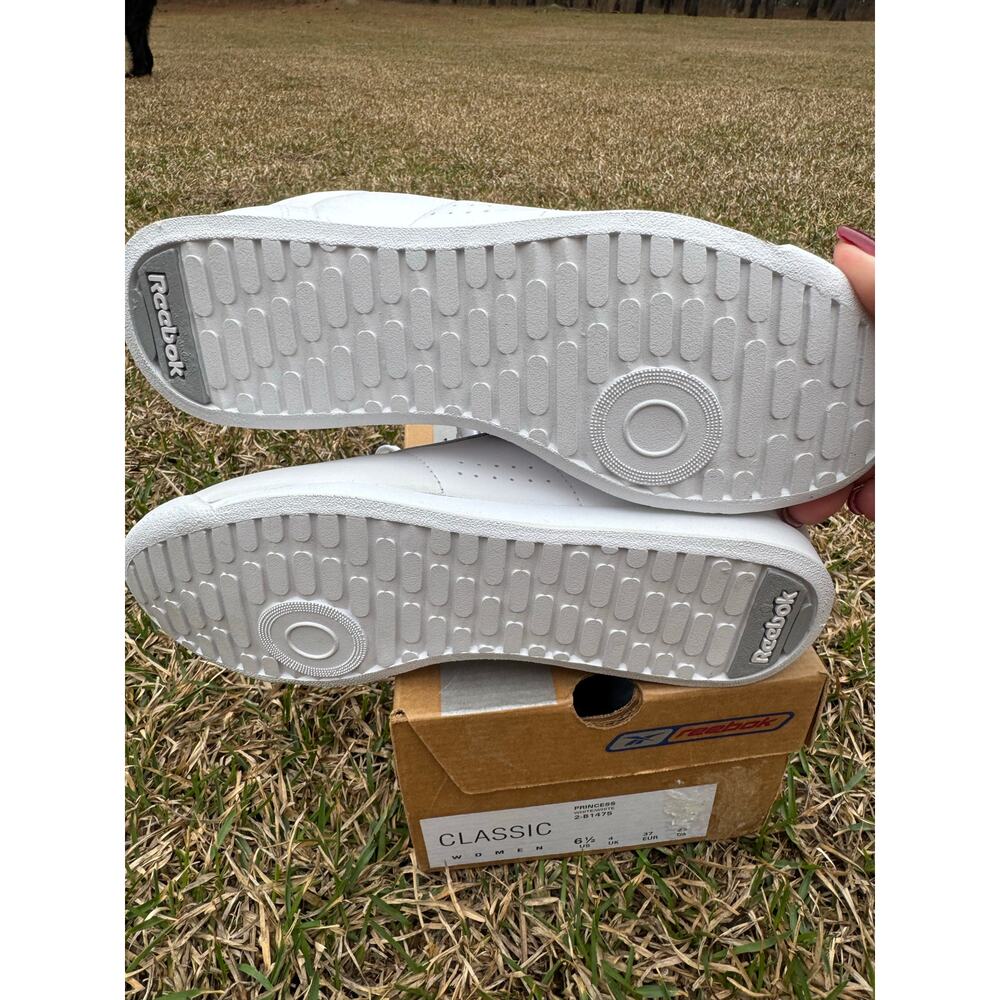 Reebok Classic Princess White 2-B1475 Size 6.5 NIB - Picture 2 of 5